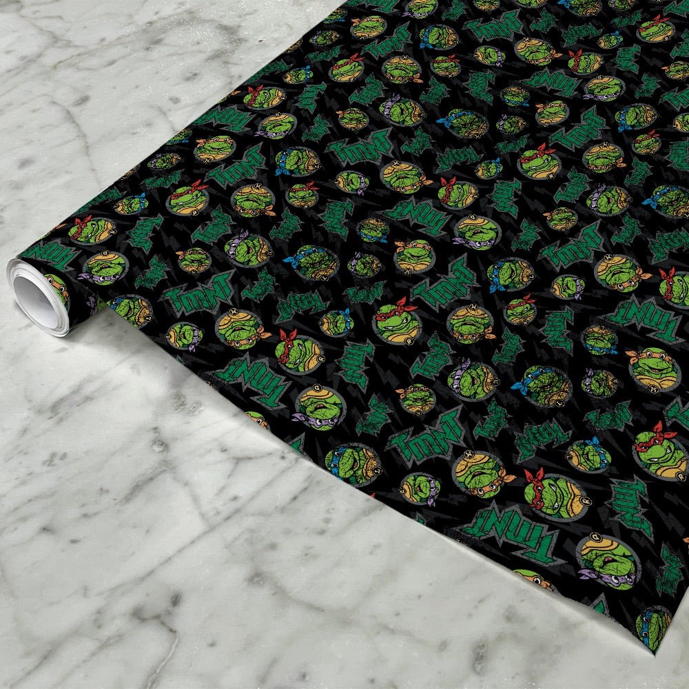 Teenage Mutant Ninja Turtles Pattern Wrapping Paper โ Paramount Shop