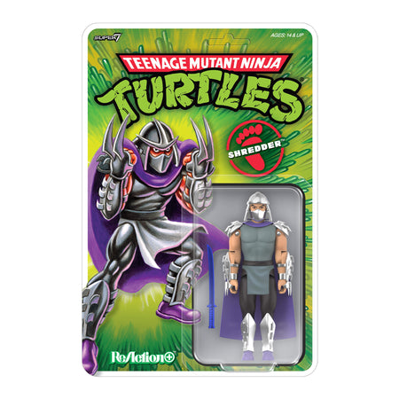 Teenage Mutant Ninja Turtles ReAction+ Wave 01 - Shredder - Paramount Shop