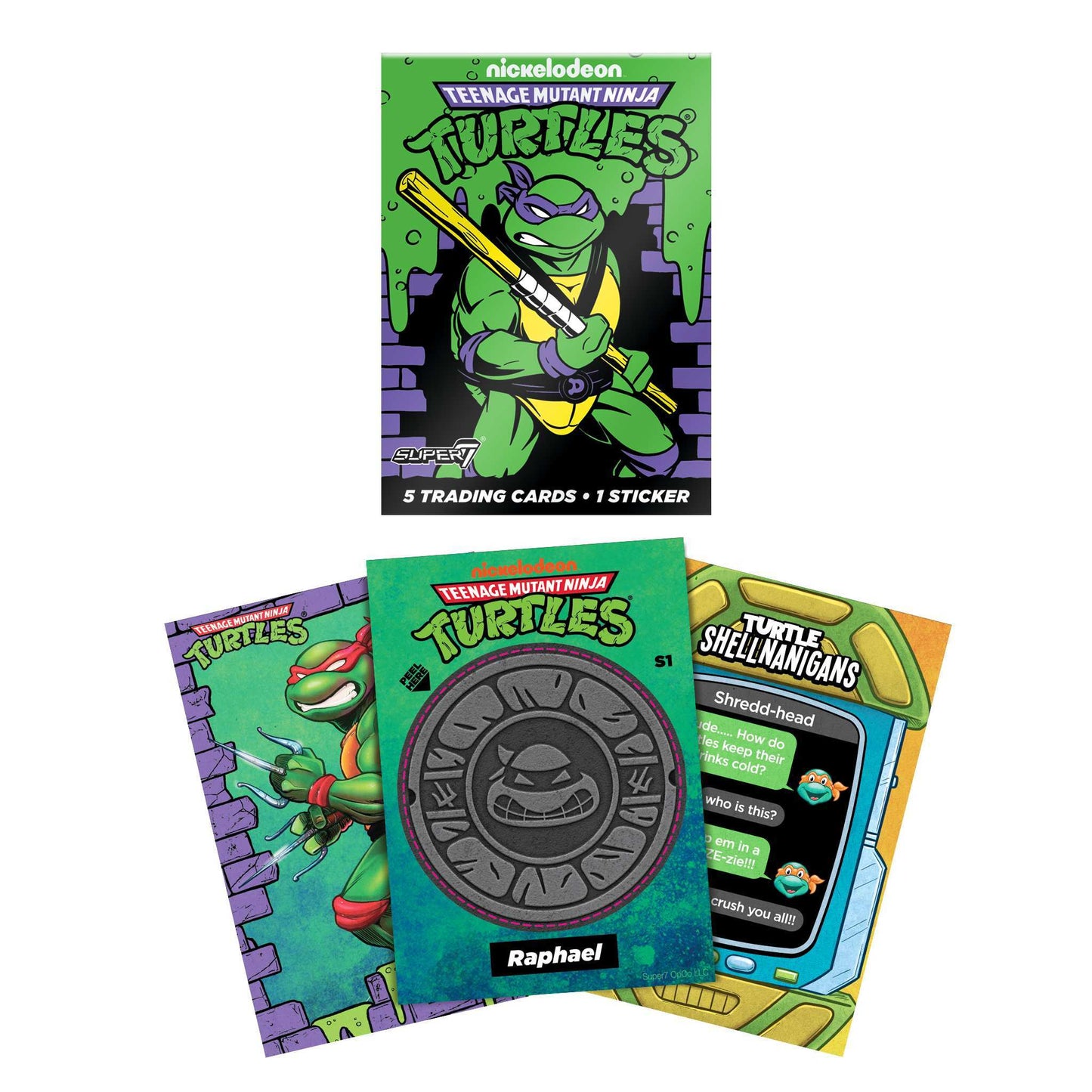 Teenage Mutant Ninja Turtles Wax Packs - Trading Cards Wax Packs Single Pack - Paramount Shop
