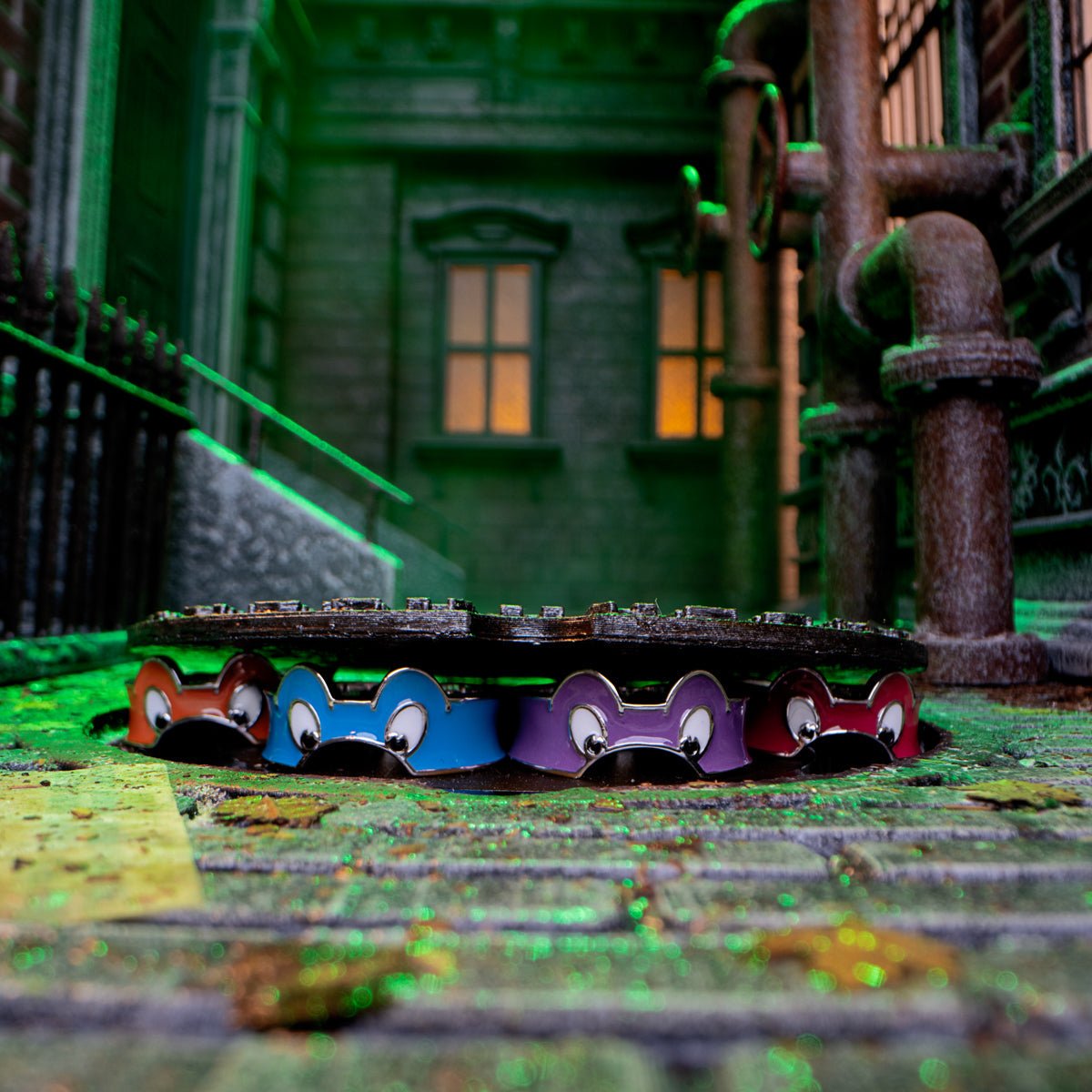 Teenage Mutant Ninja Turtles x RockLove Leonardo Mask Ring - Paramount Shop