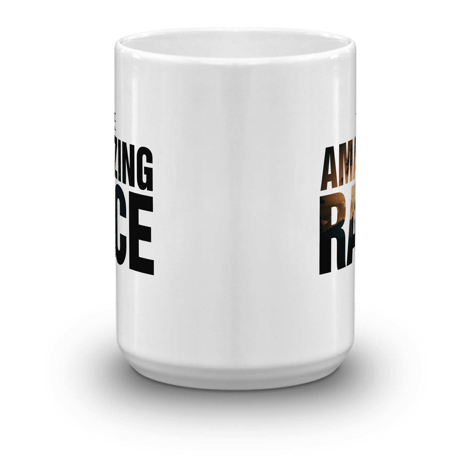The Amazing Race Color Logo White Mug - Paramount Shop
