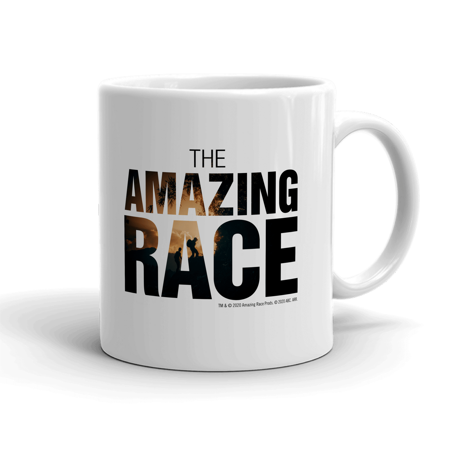 The Amazing Race Color Logo White Mug - Paramount Shop