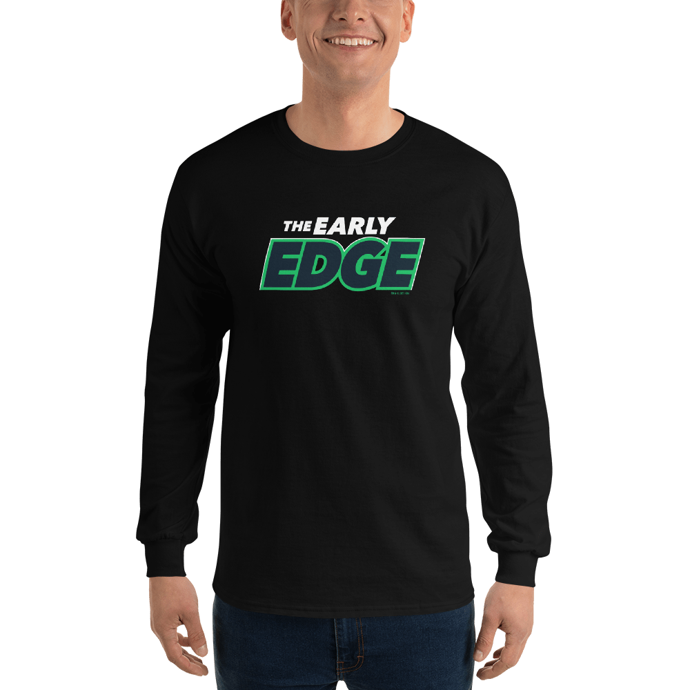 The Early Edge Podcast Logo Adult Long Sleeve T-Shirt