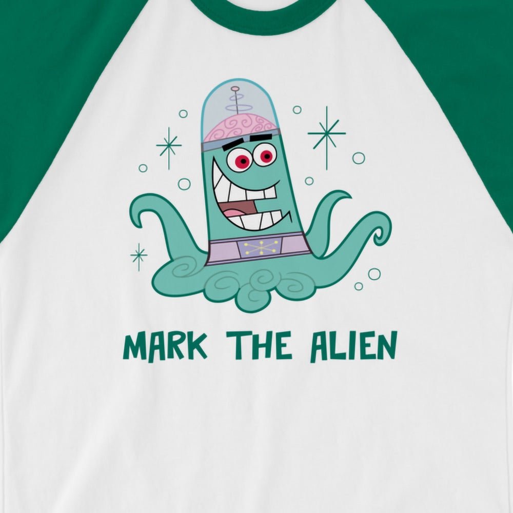 The Fairly OddParents Mark The Alien 3/4 Sleeve Raglan Shirt - Paramount Shop