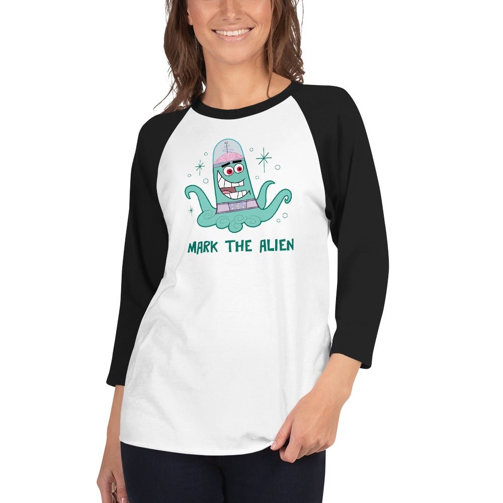 The Fairly OddParents Mark The Alien 3/4 Sleeve Raglan Shirt - Paramount Shop