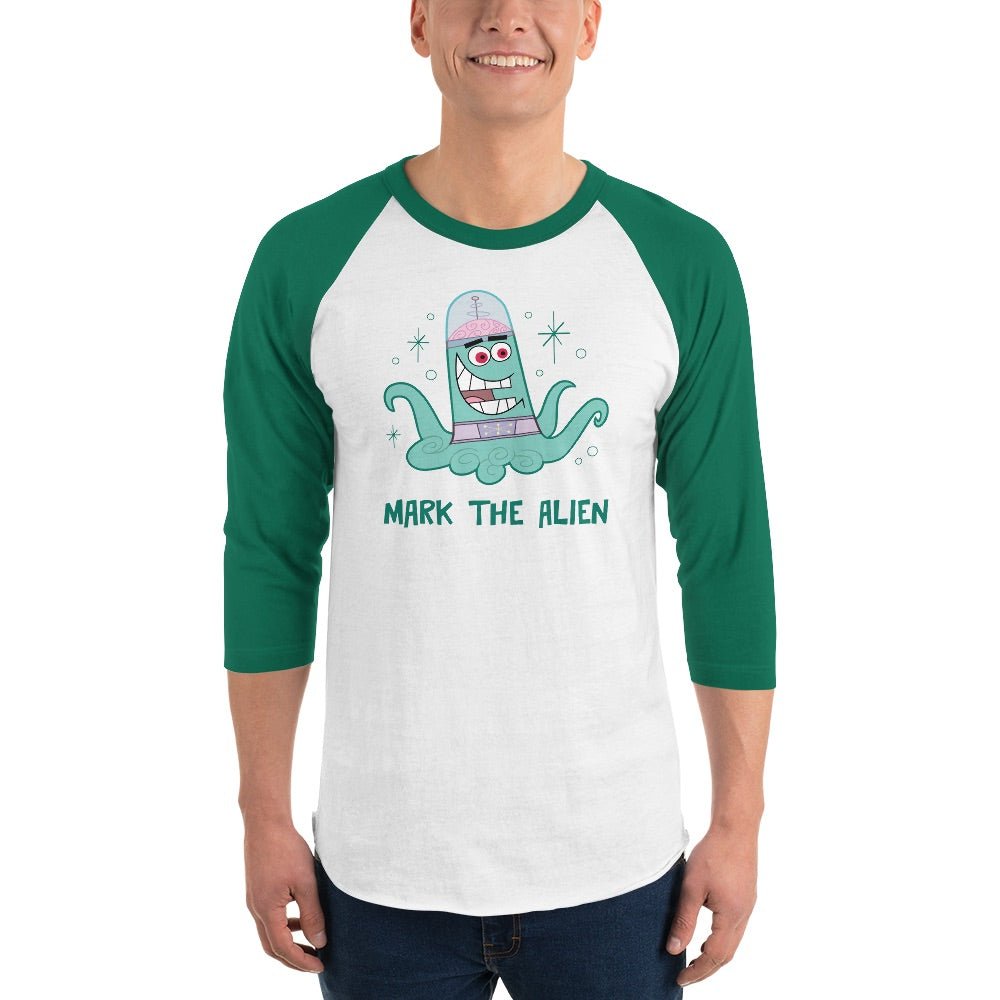 The Fairly OddParents Mark The Alien 3/4 Sleeve Raglan Shirt - Paramount Shop