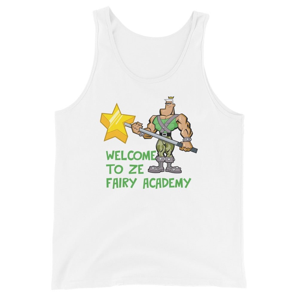 The Fairly OddParents Welcome To Ze Fairy Academy Unisex Tank Top - Paramount Shop