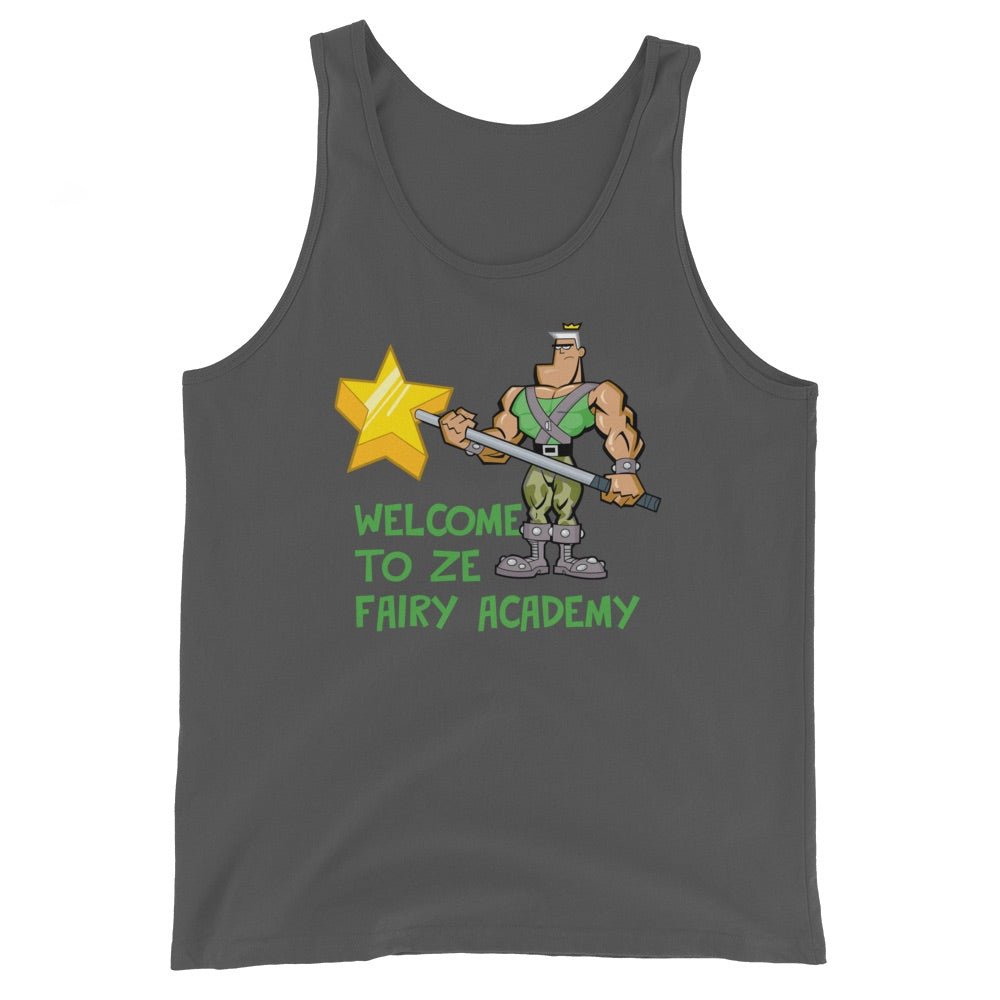 The Fairly OddParents Welcome To Ze Fairy Academy Unisex Tank Top - Paramount Shop