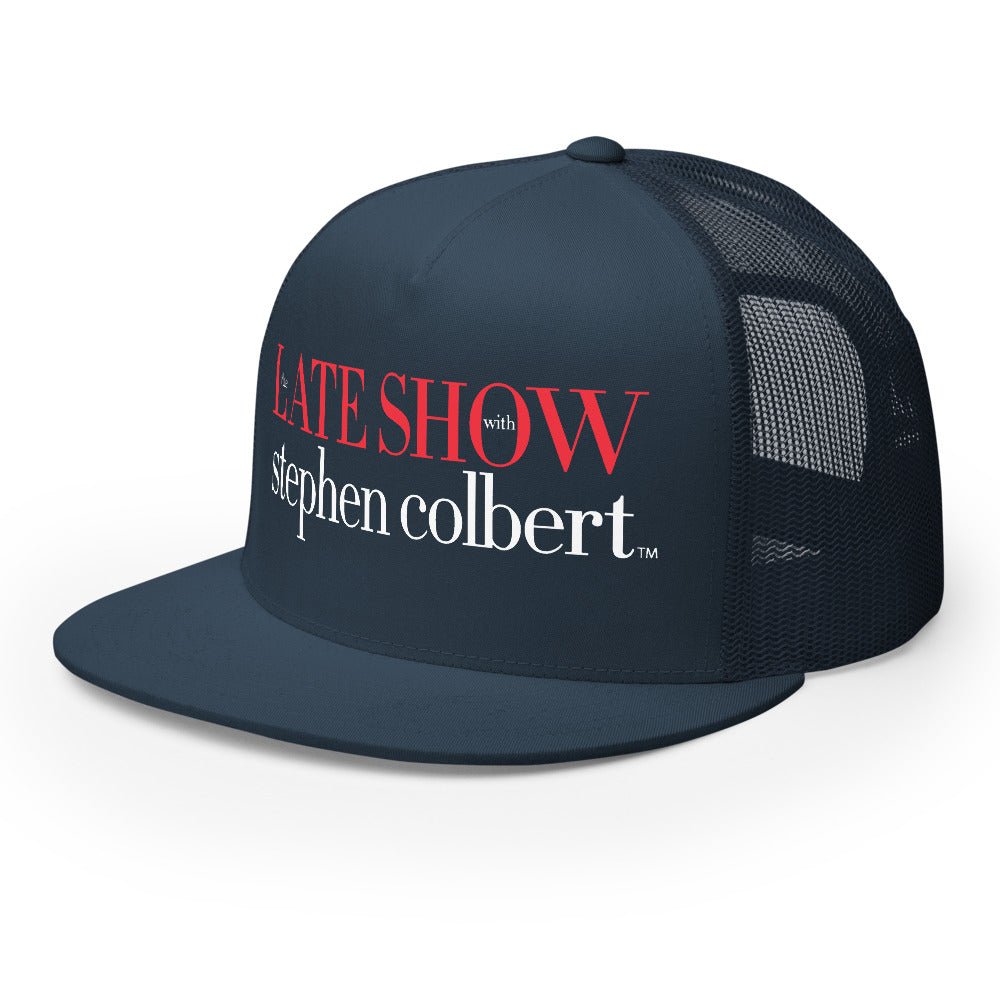 The Late Show with Stephen Colbert Logo Trucker Hat – Paramount Shop