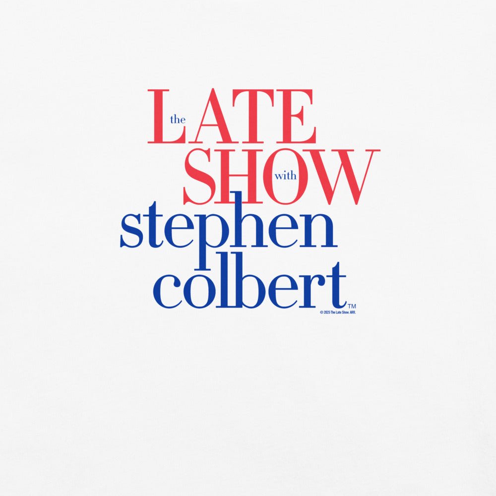 The Late Show with Stephen Colbert Unisex Comfort Colors T-Shirt - Paramount Shop