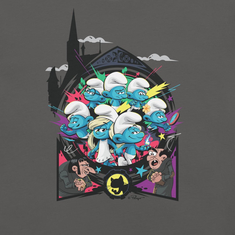 The Smurfs Movie Character Adult Short Sleeve T-Shirt - Paramount Shop