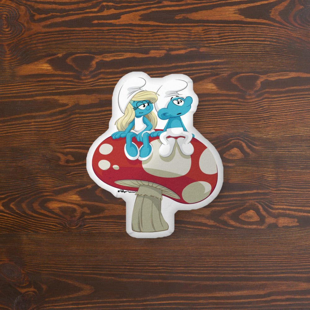 The Smurfs Movie Mushroom Pillow - Paramount Shop