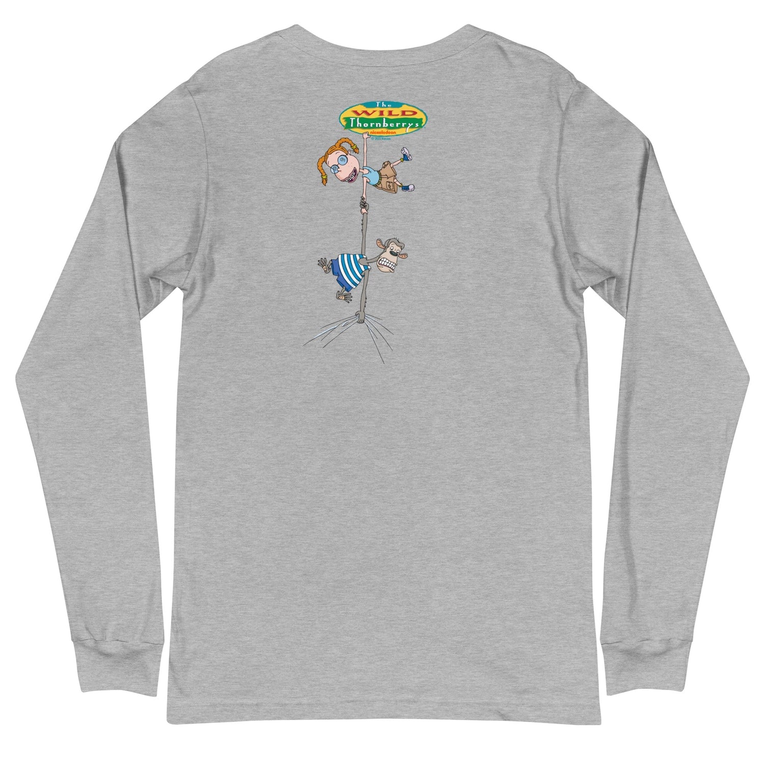 The Wild Thornberrys Danger Quicksand Adult Long Sleeve T - Shirt - Paramount Shop