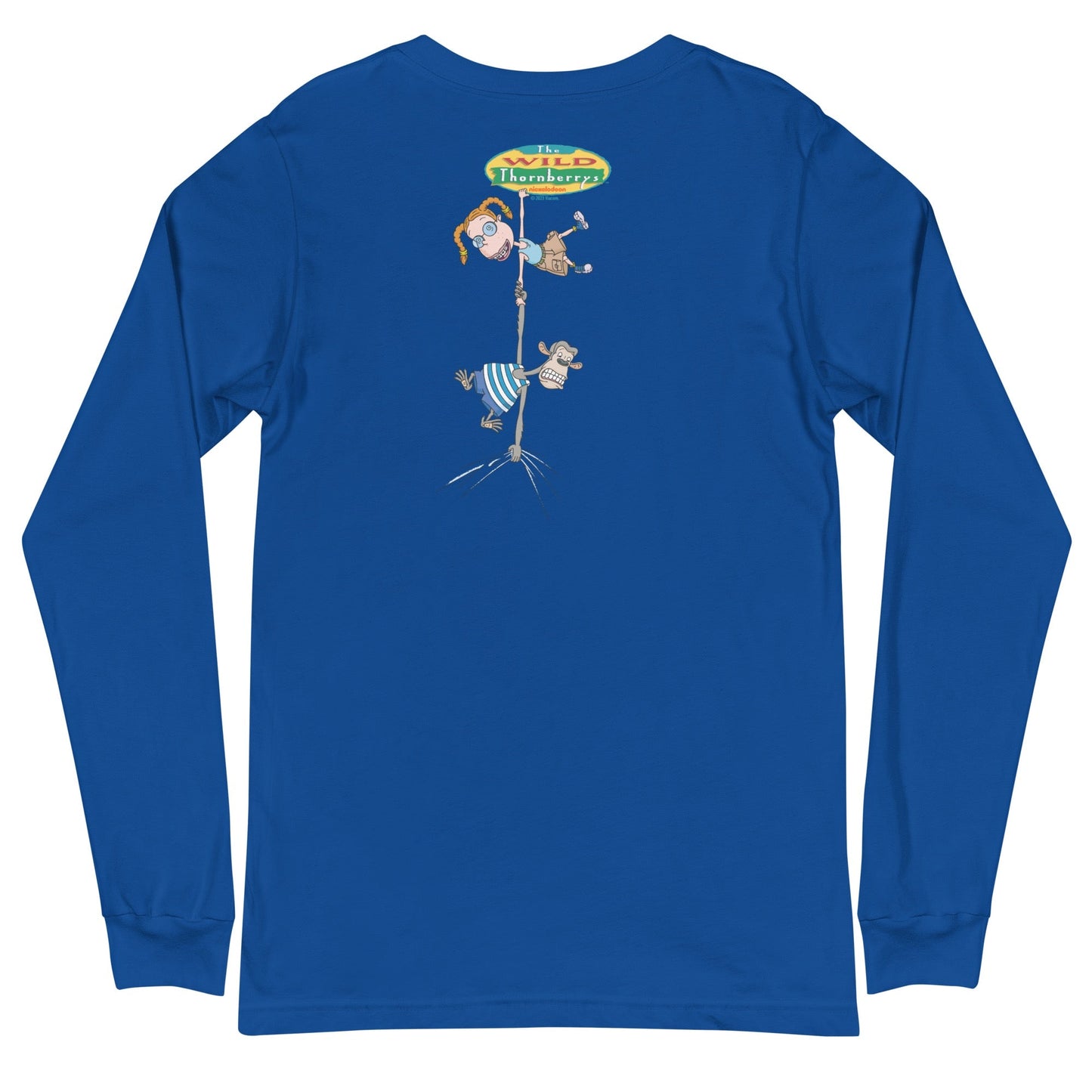 The Wild Thornberrys Danger Quicksand Adult Long Sleeve T - Shirt - Paramount Shop