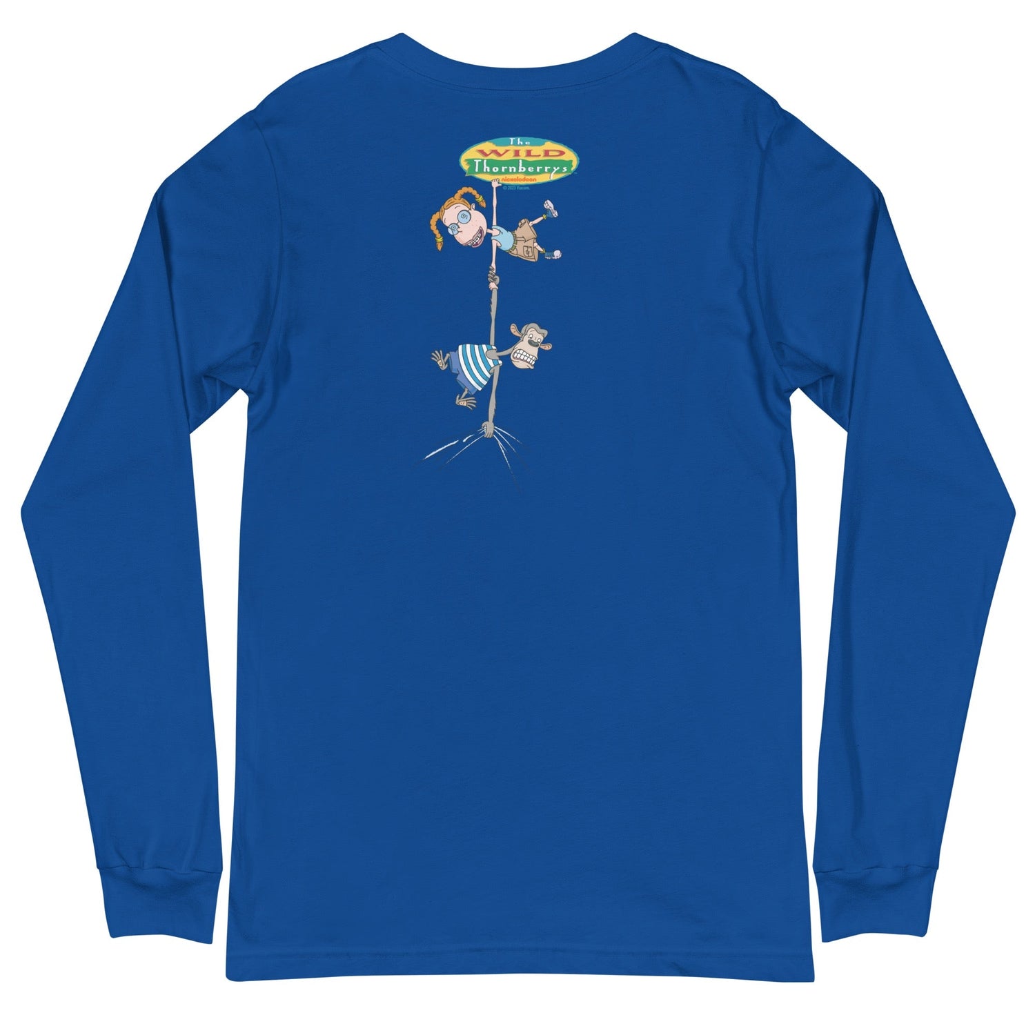 The Wild Thornberrys Danger Quicksand Adult Long Sleeve T - Shirt - Paramount Shop