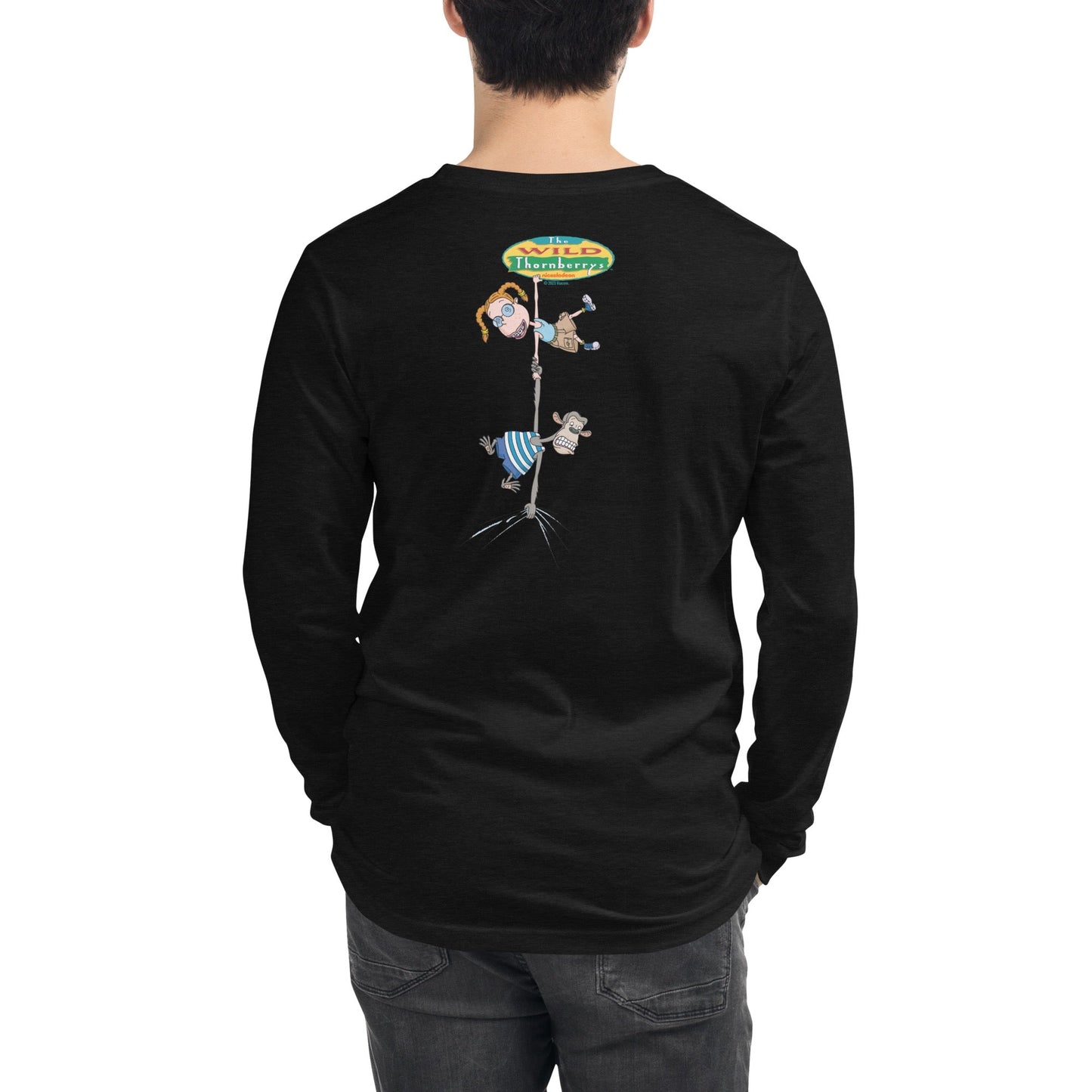 The Wild Thornberrys Danger Quicksand Adult Long Sleeve T - Shirt - Paramount Shop