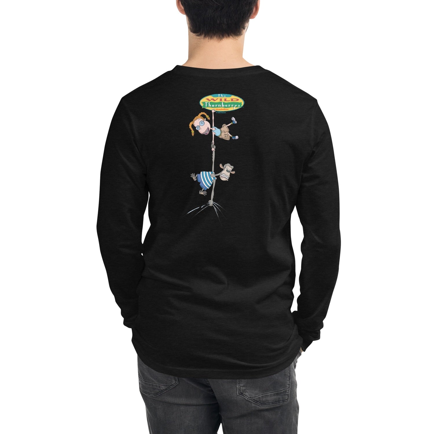 The Wild Thornberrys Danger Quicksand Adult Long Sleeve T - Shirt - Paramount Shop