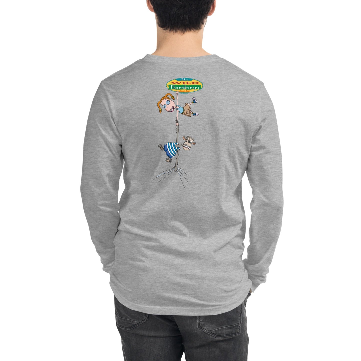 The Wild Thornberrys Danger Quicksand Adult Long Sleeve T - Shirt - Paramount Shop