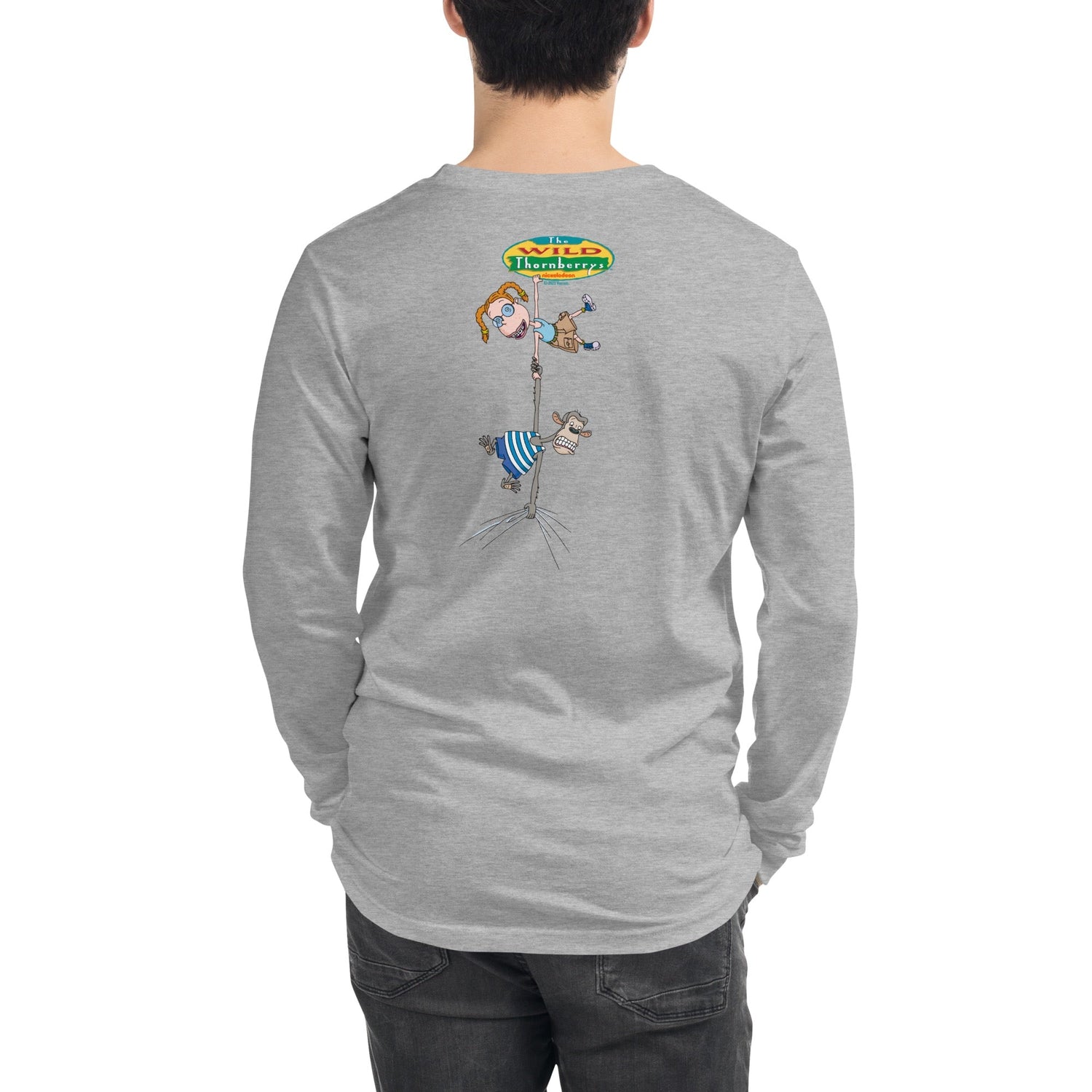 The Wild Thornberrys Danger Quicksand Adult Long Sleeve T - Shirt - Paramount Shop