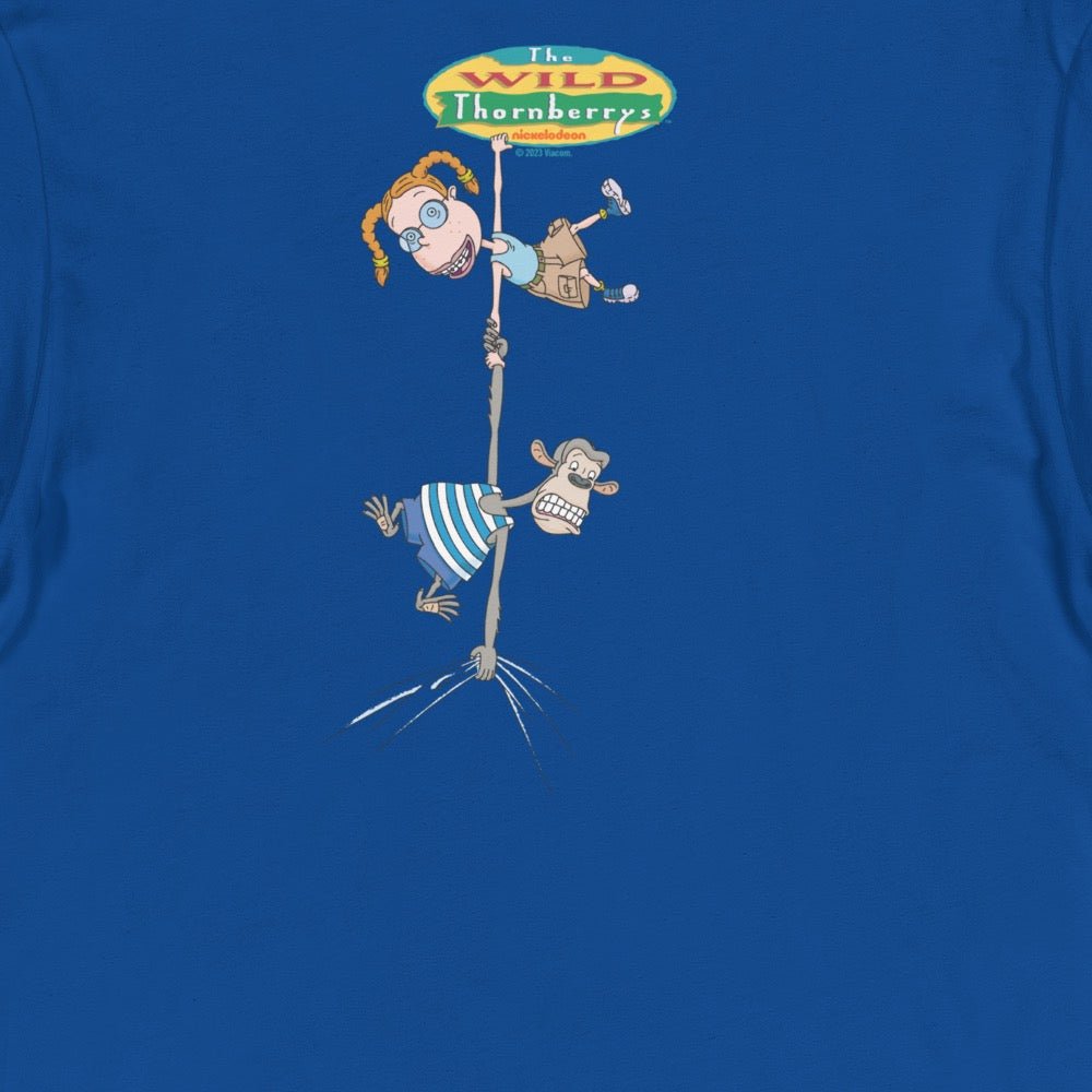 The Wild Thornberrys Danger Quicksand Adult Long Sleeve T - Shirt - Paramount Shop