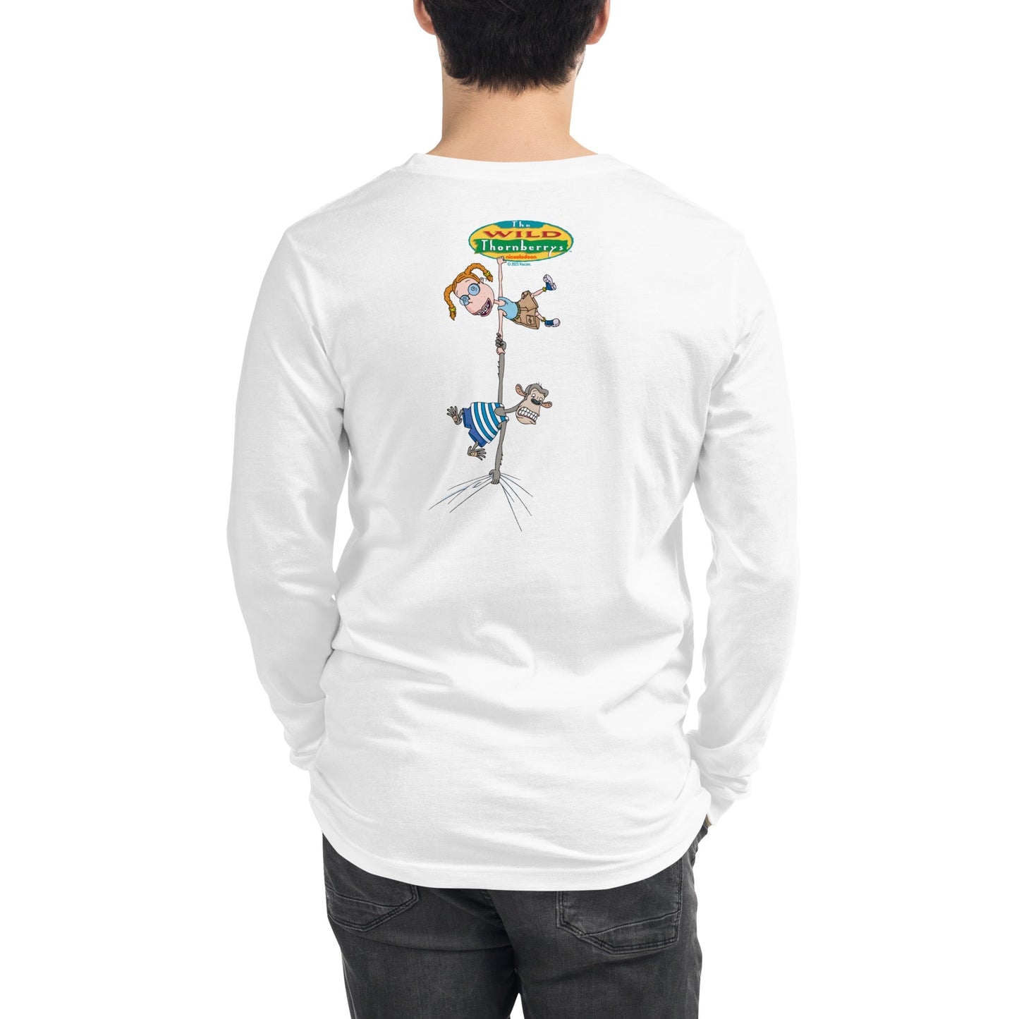 The Wild Thornberrys Danger Quicksand Adult Long Sleeve T - Shirt - Paramount Shop