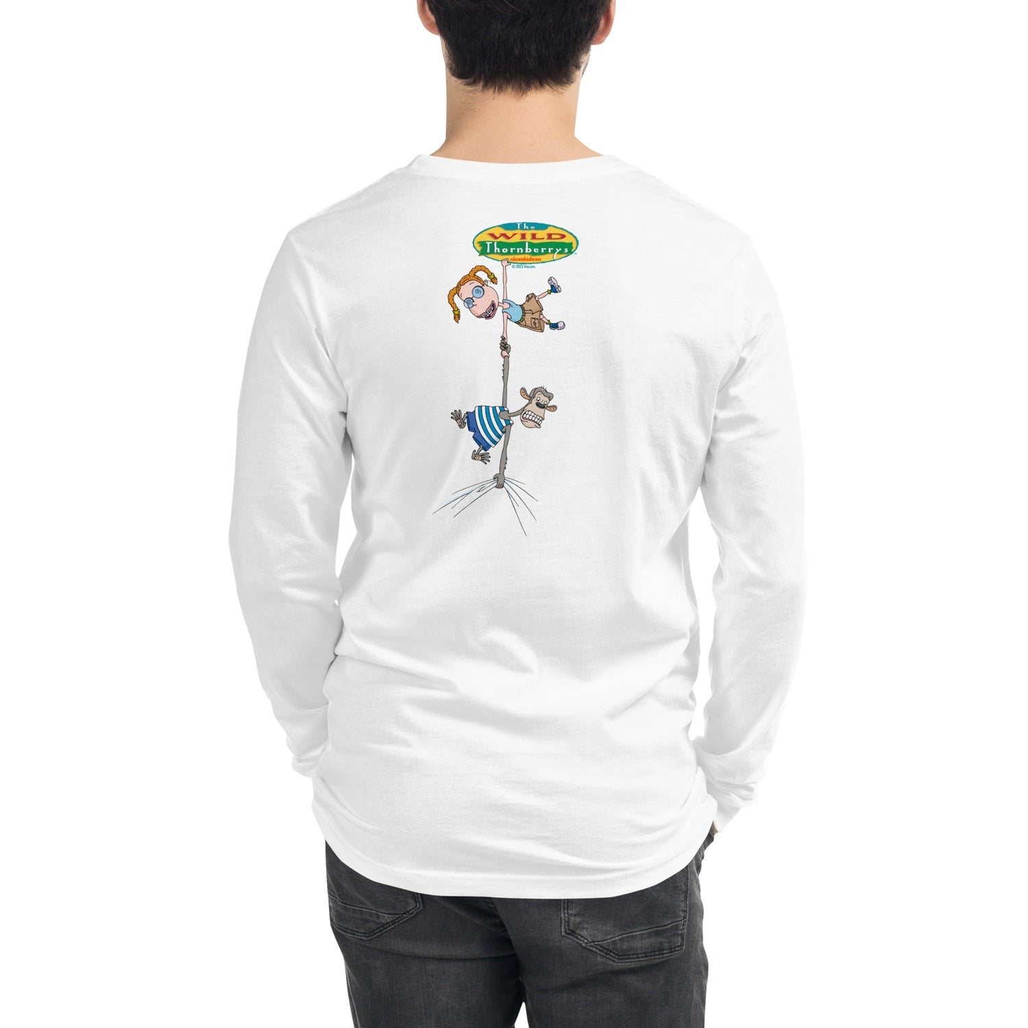 The Wild Thornberrys Danger Quicksand Adult Long Sleeve T - Shirt - Paramount Shop