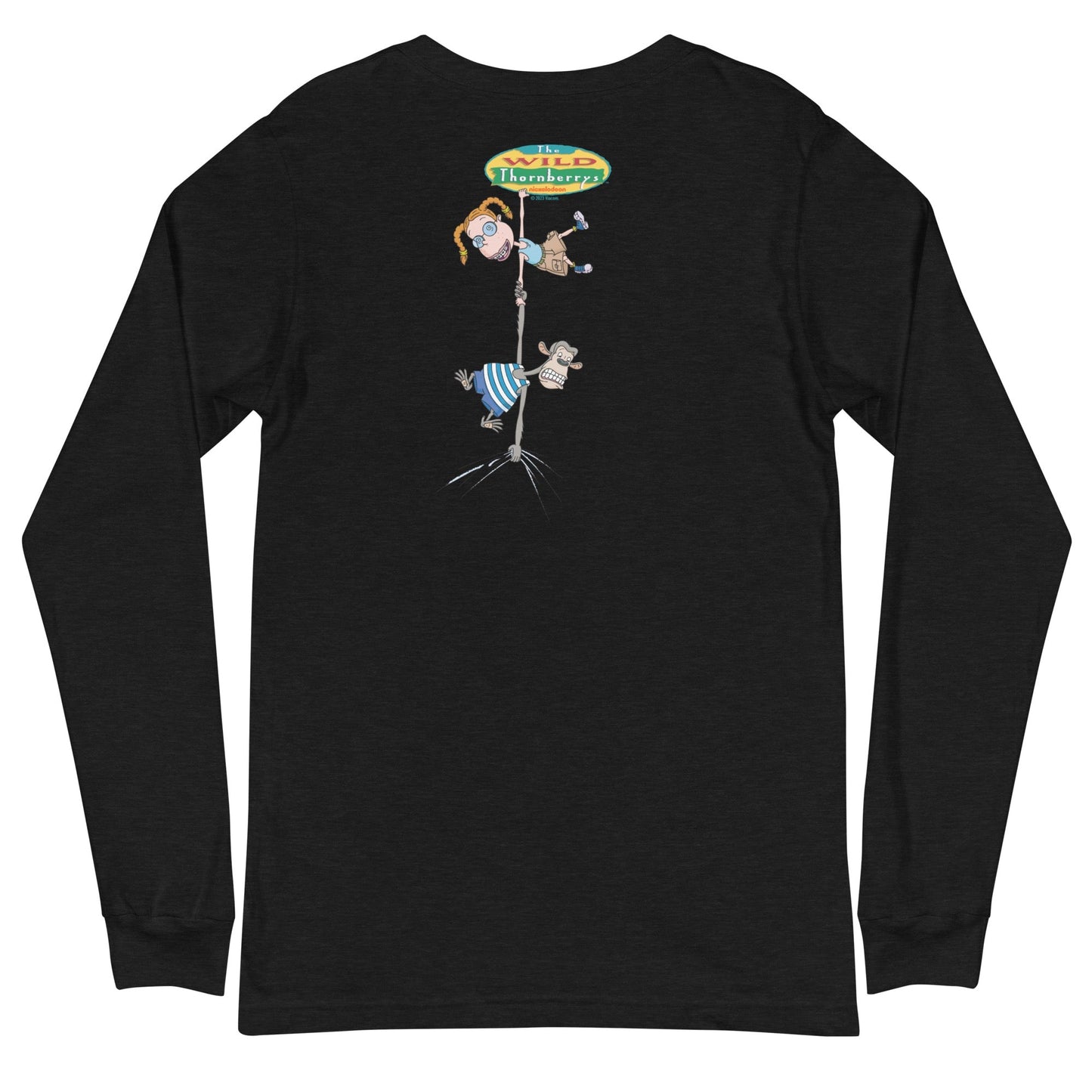 The Wild Thornberrys Danger Quicksand Adult Long Sleeve T - Shirt - Paramount Shop