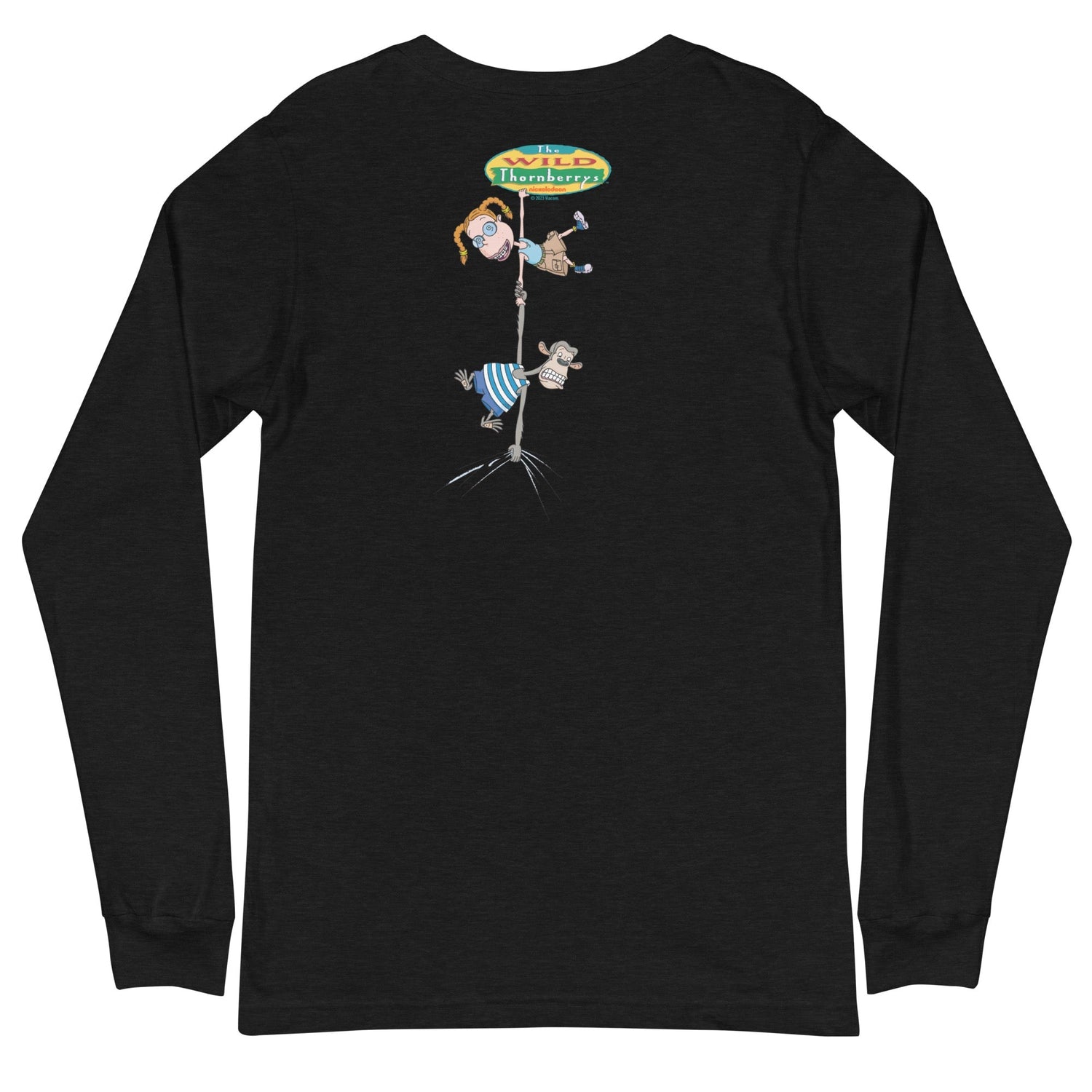 The Wild Thornberrys Danger Quicksand Adult Long Sleeve T - Shirt - Paramount Shop