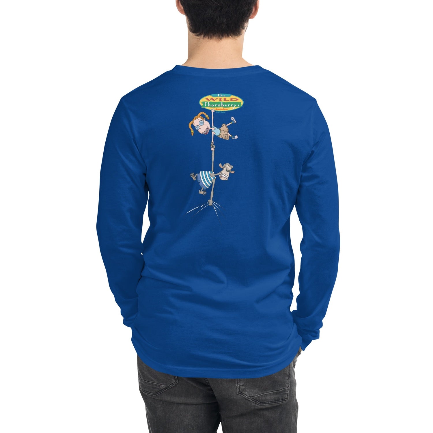 The Wild Thornberrys Danger Quicksand Adult Long Sleeve T - Shirt - Paramount Shop