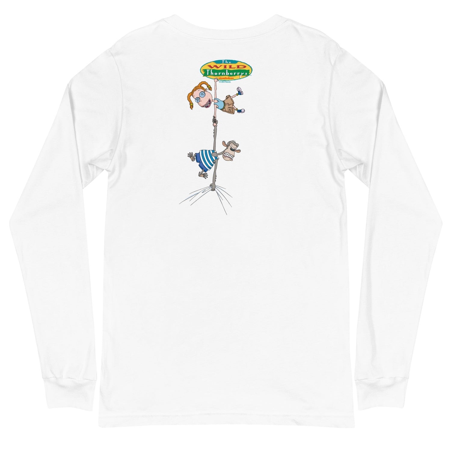The Wild Thornberrys Danger Quicksand Adult Long Sleeve T - Shirt - Paramount Shop