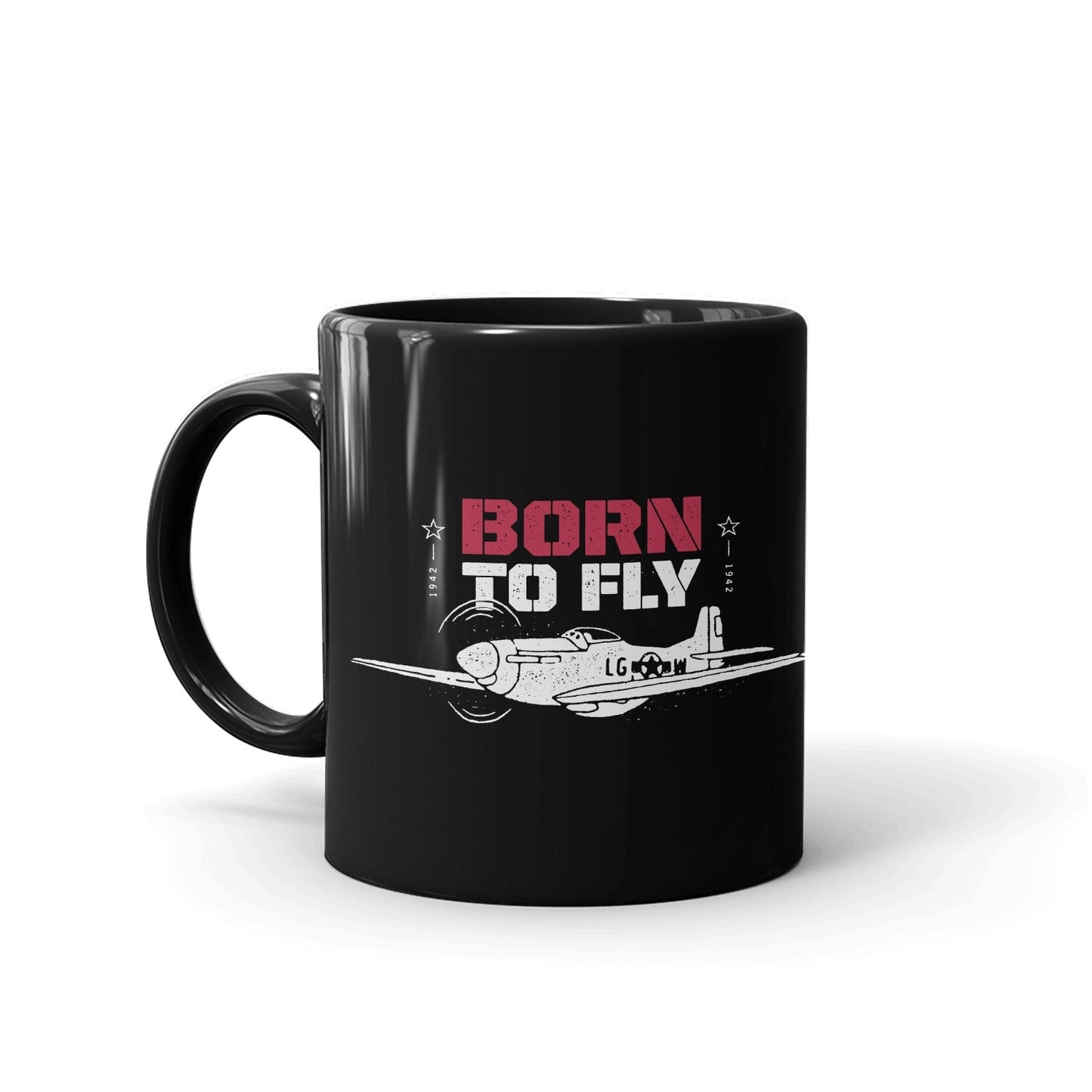 Top Gun: Maverick Born To Fly Black Mug - Paramount Shop