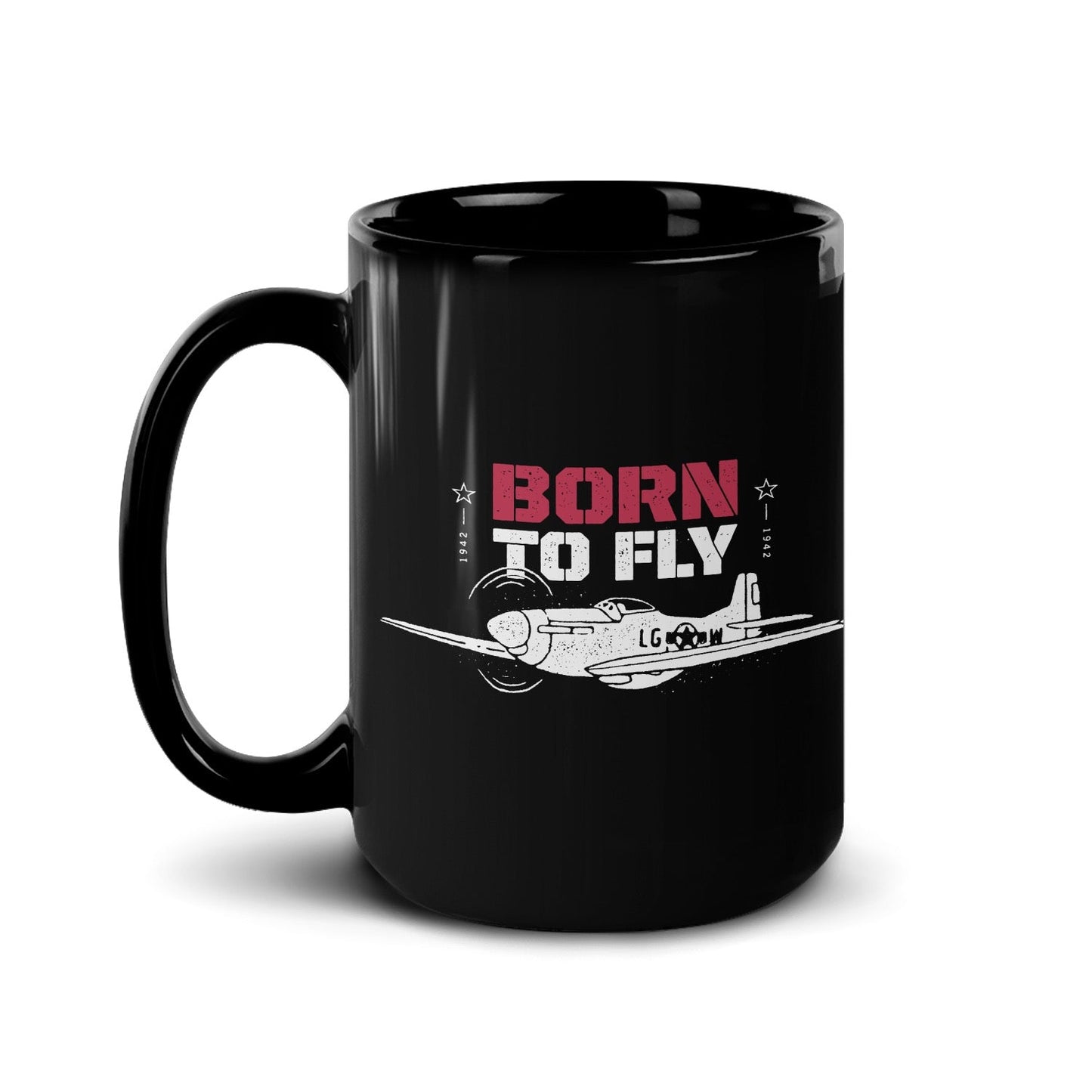 Top Gun: Maverick Born To Fly Black Mug - Paramount Shop