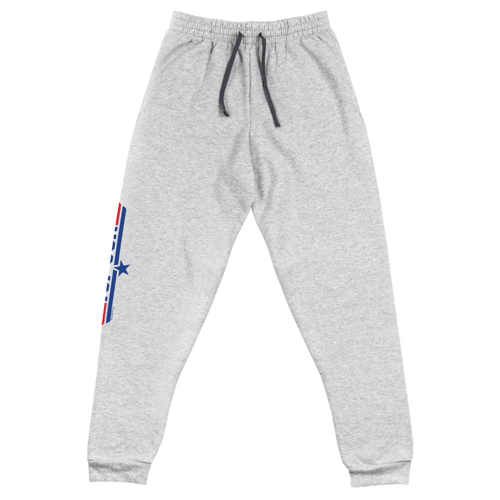 printful2 Top Gun Red Blue Logo Adult Fleece Joggers Grey S