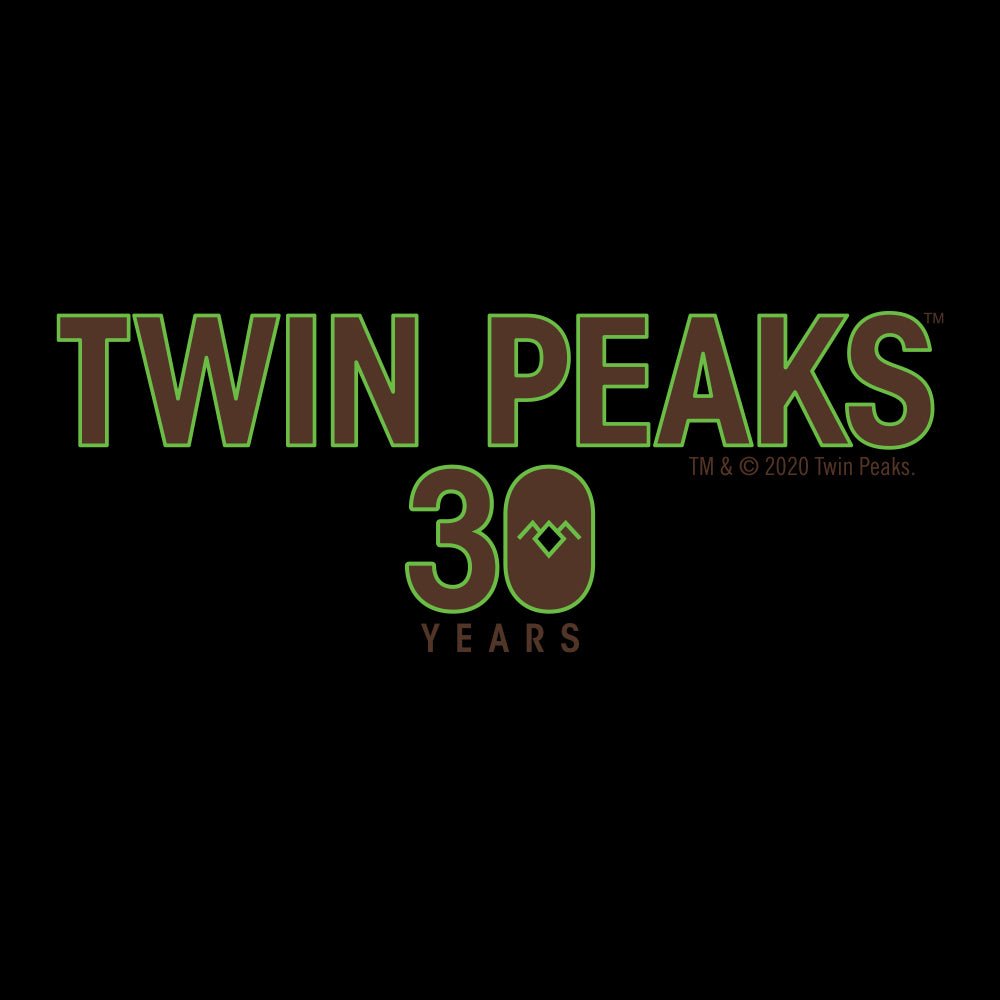 Twin Peaks 30th Anniversary Logo Black Mug - Paramount Shop
