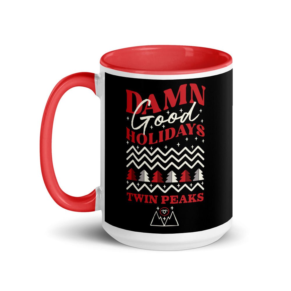 Twin Peaks Damn Good Holidays Two - Tone Mug - Paramount Shop