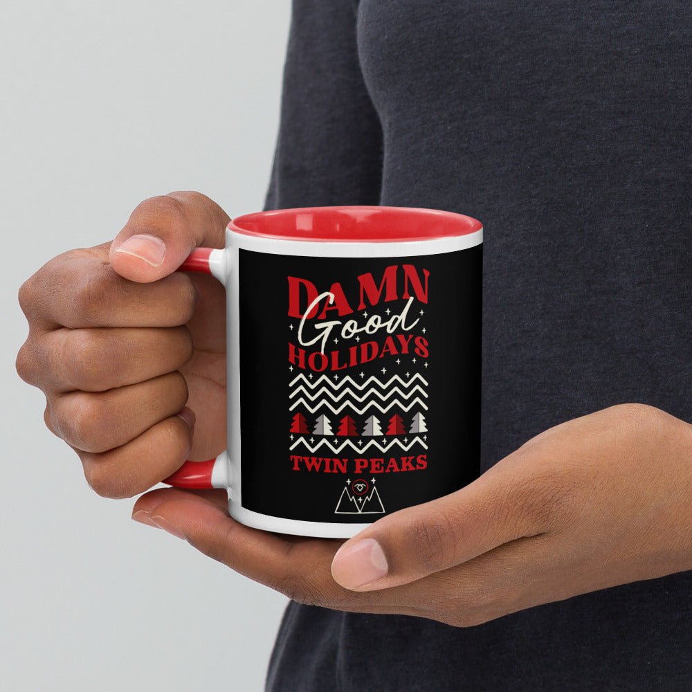 Twin Peaks Damn Good Holidays Two - Tone Mug - Paramount Shop