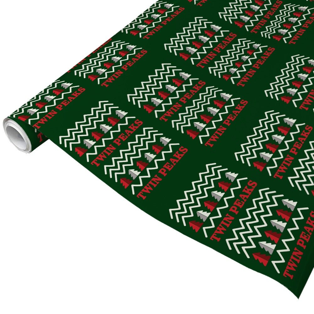 Twin Peaks Holiday Satin Gift Wrap - Paramount Shop