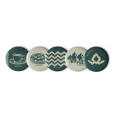 Twin Peaks Icons 5 Pin Set - Paramount Shop