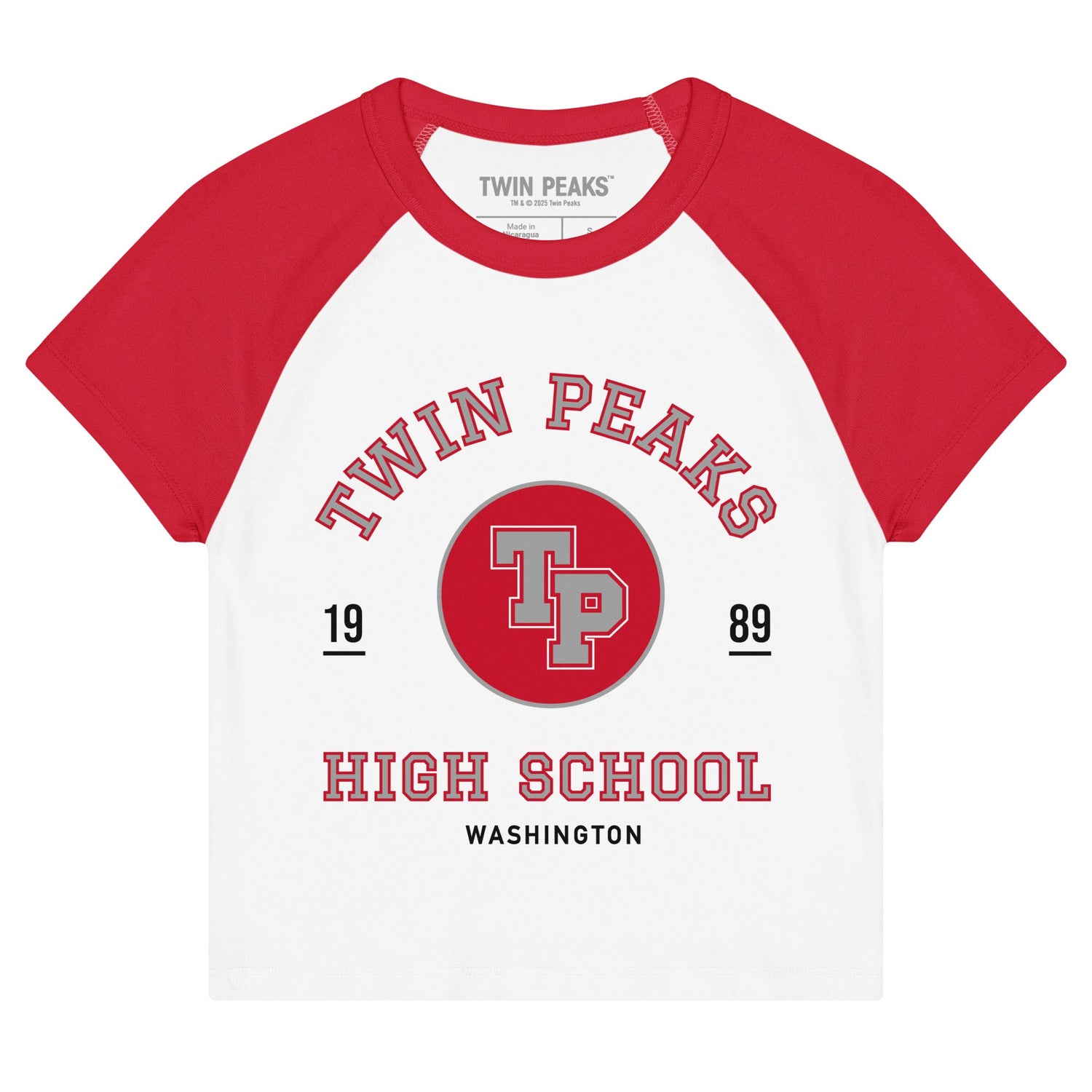 Twin Peaks Women’s Raglan Tee High School - Paramount Shop