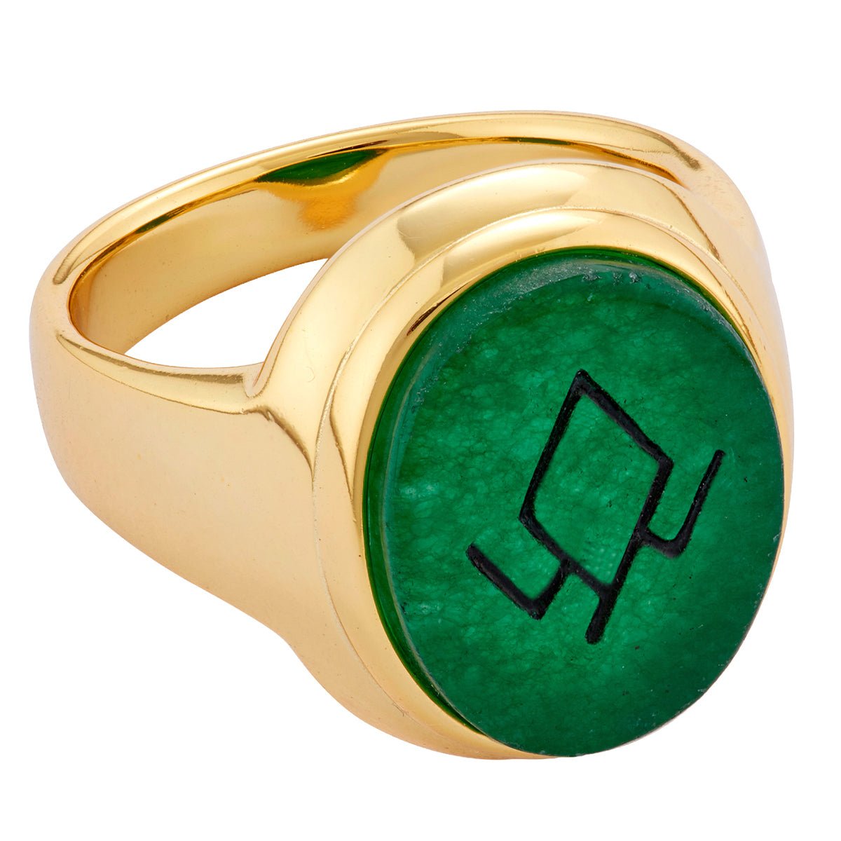 Twin Peaks x RockLove Owl Cave Gemstone Signet Ring