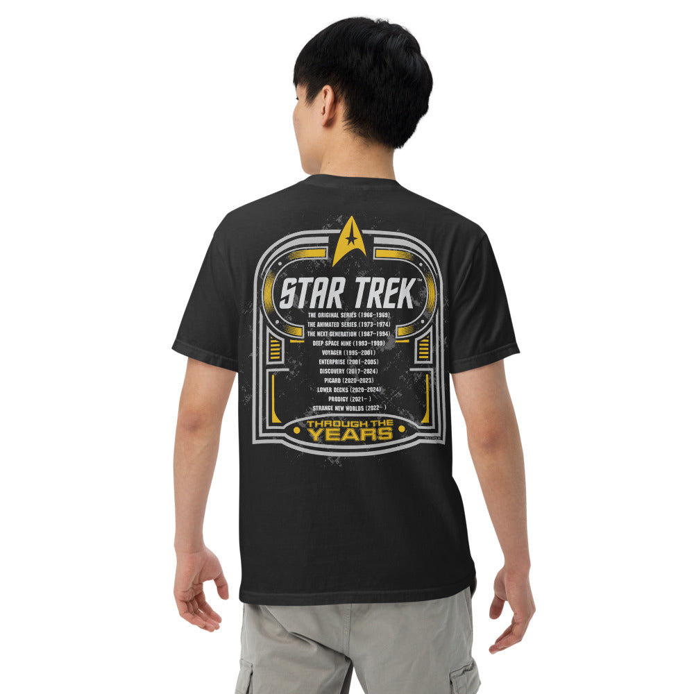 Star Trek T-Shirt Through The Years