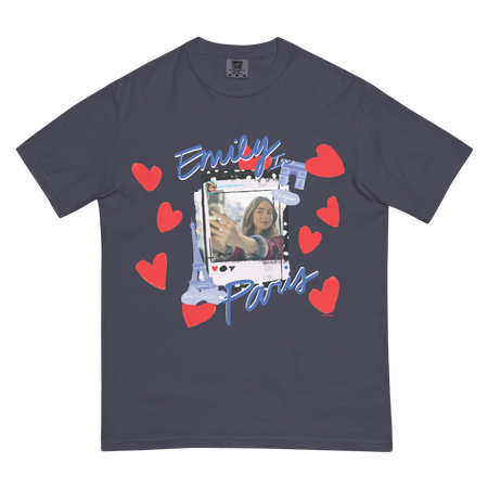 Emily in Paris Comfort Colors T-Shirt Selfie