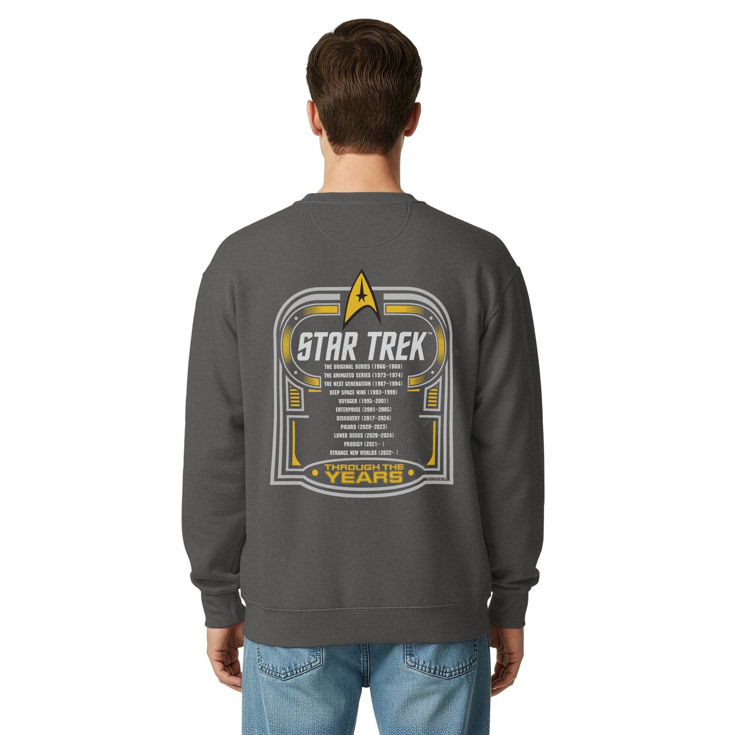 Star Trek Sweatshirt Through The Years