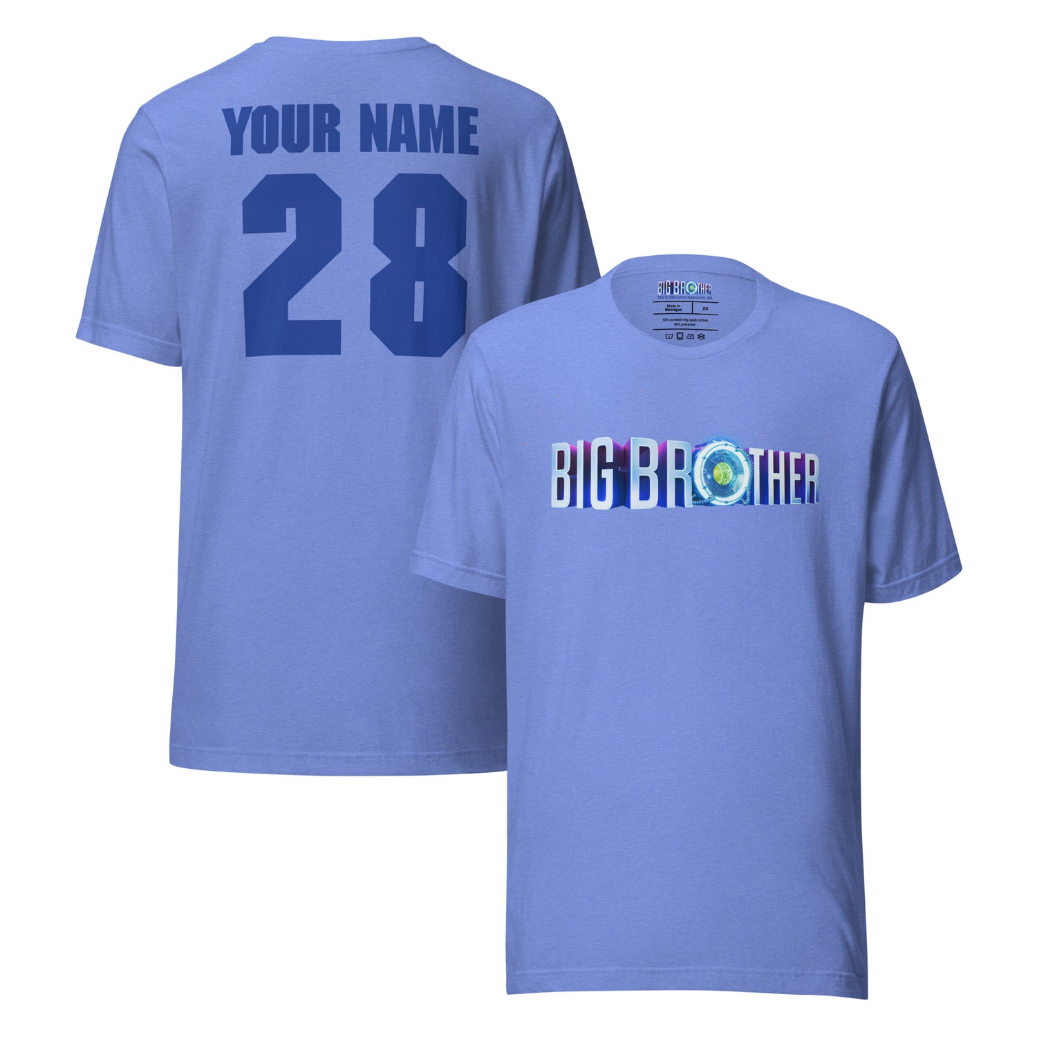 Big Brother Season 28 Personalized Unisex T-Shirt