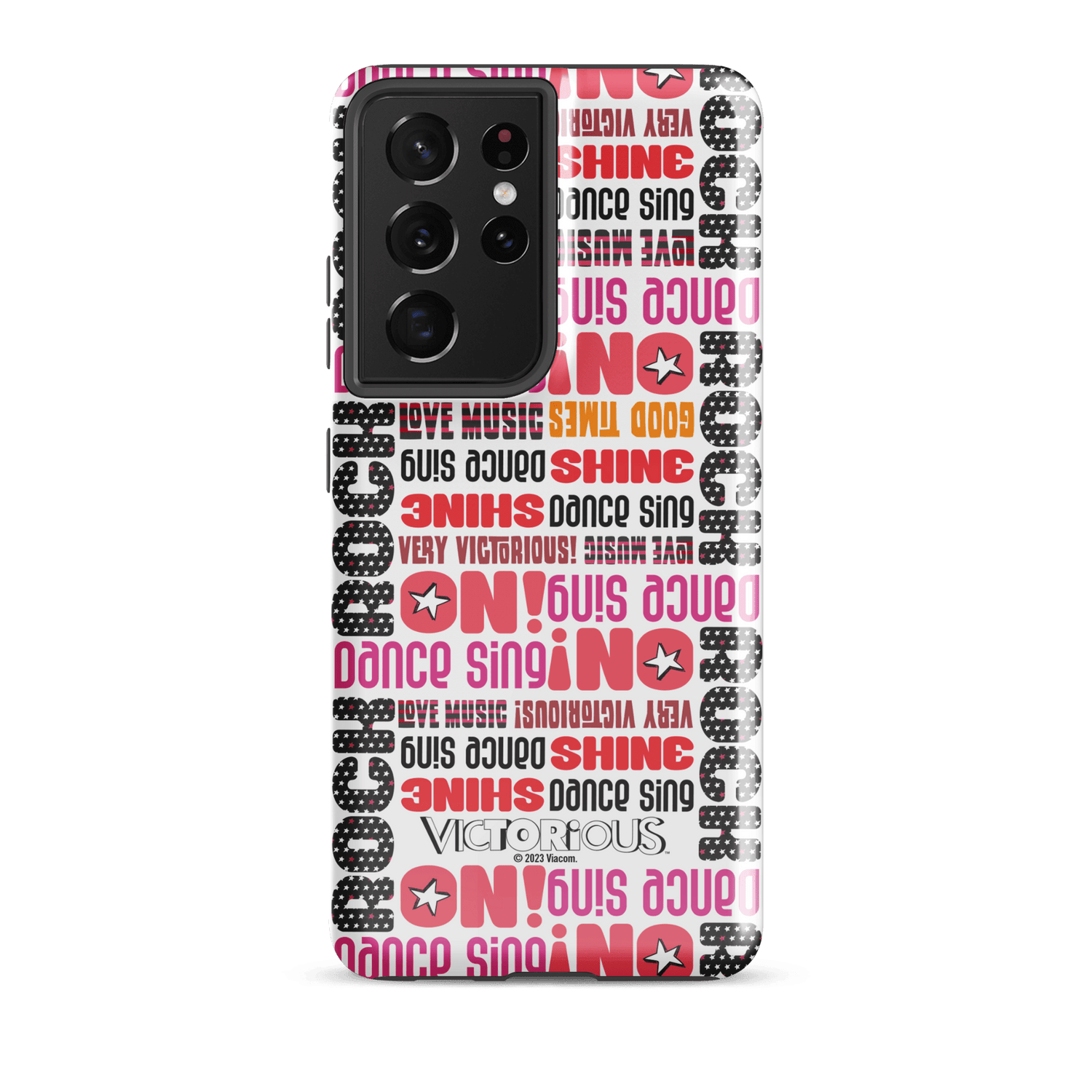 Victorious Dance Sing Shine Pattern Tough Phone Case - Samsung - Paramount Shop