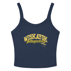 Yellowjackets Wiskayok Yellowjackets Ribbed Tank - Solid Navy Blend / XS