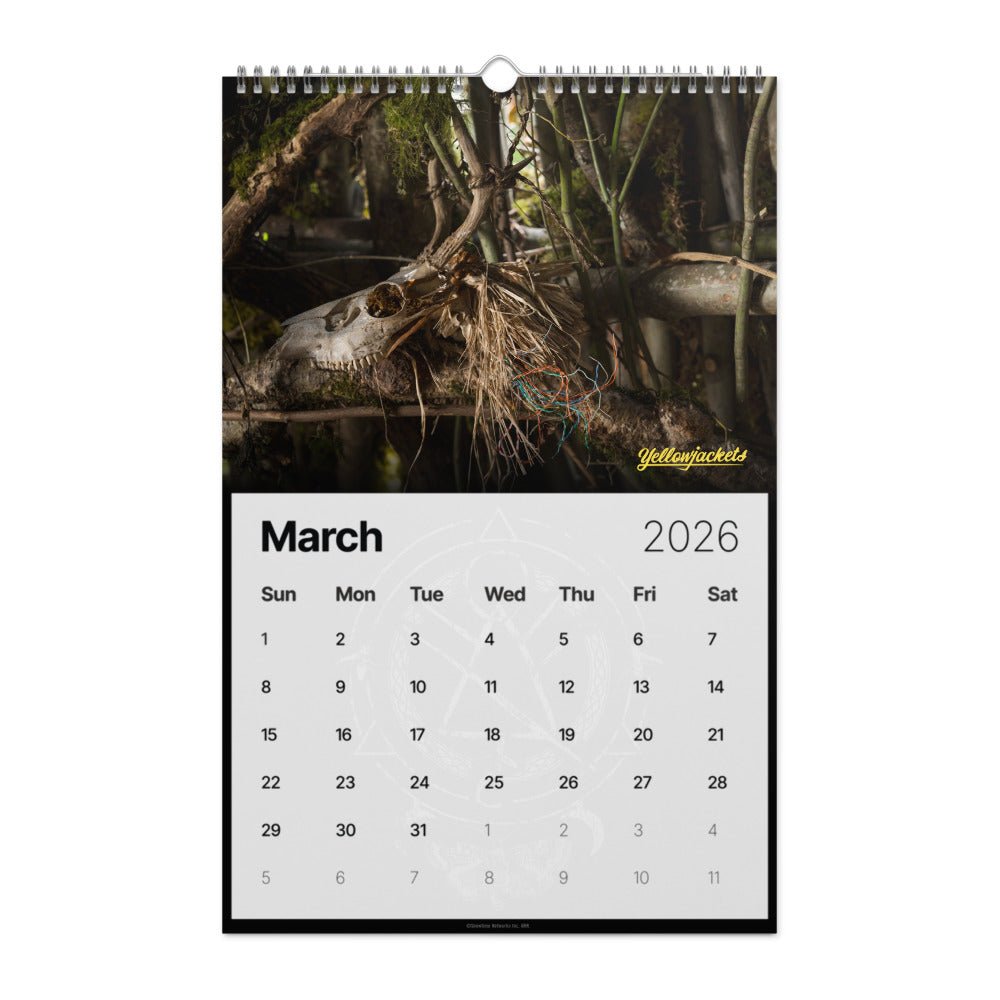 Yellowjackets 2026 Wall Calendar - Paramount Shop