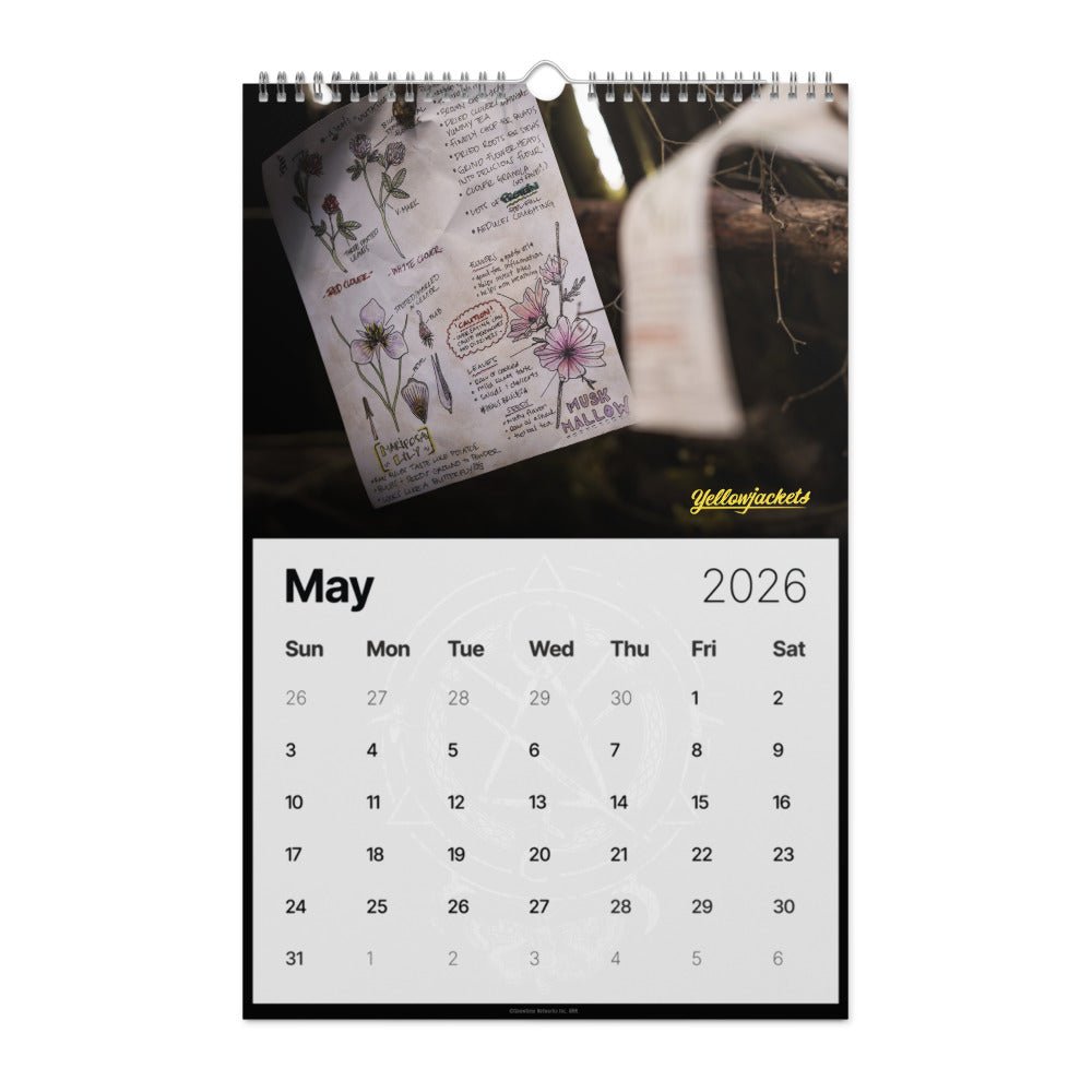 Yellowjackets 2026 Wall Calendar - Paramount Shop