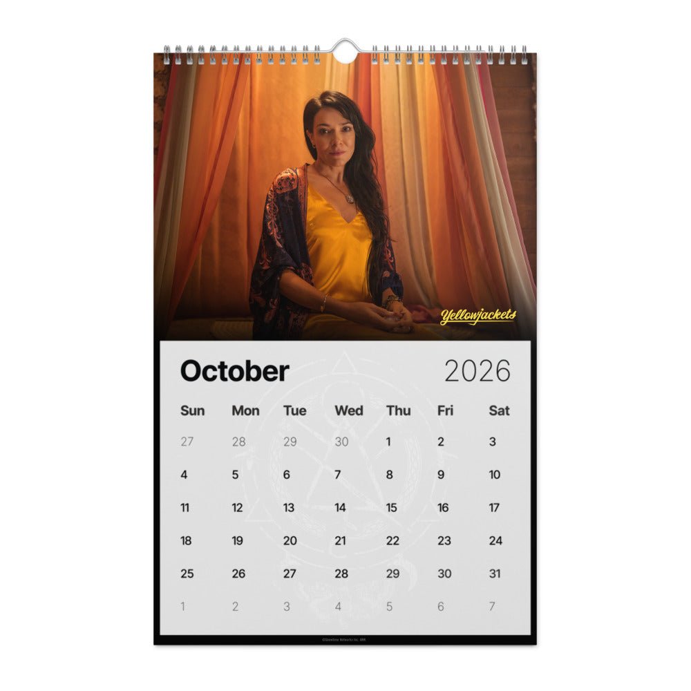 Yellowjackets 2026 Wall Calendar - Paramount Shop