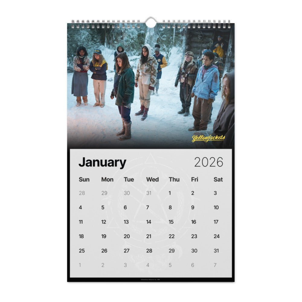 Yellowjackets 2026 Wall Calendar - Paramount Shop